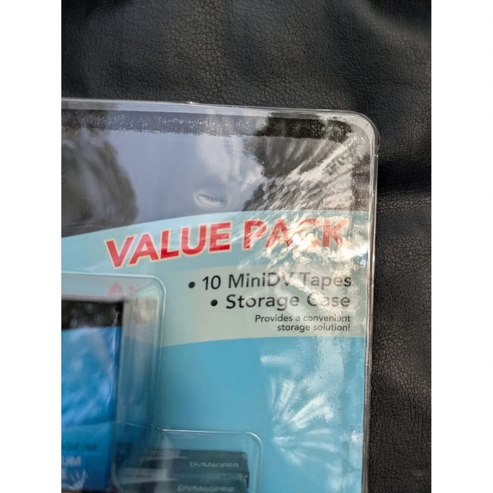 Sony MiniDV Tapes 10 Pack Value Pack DVM60PRR Premium Grade Storage Case NEW